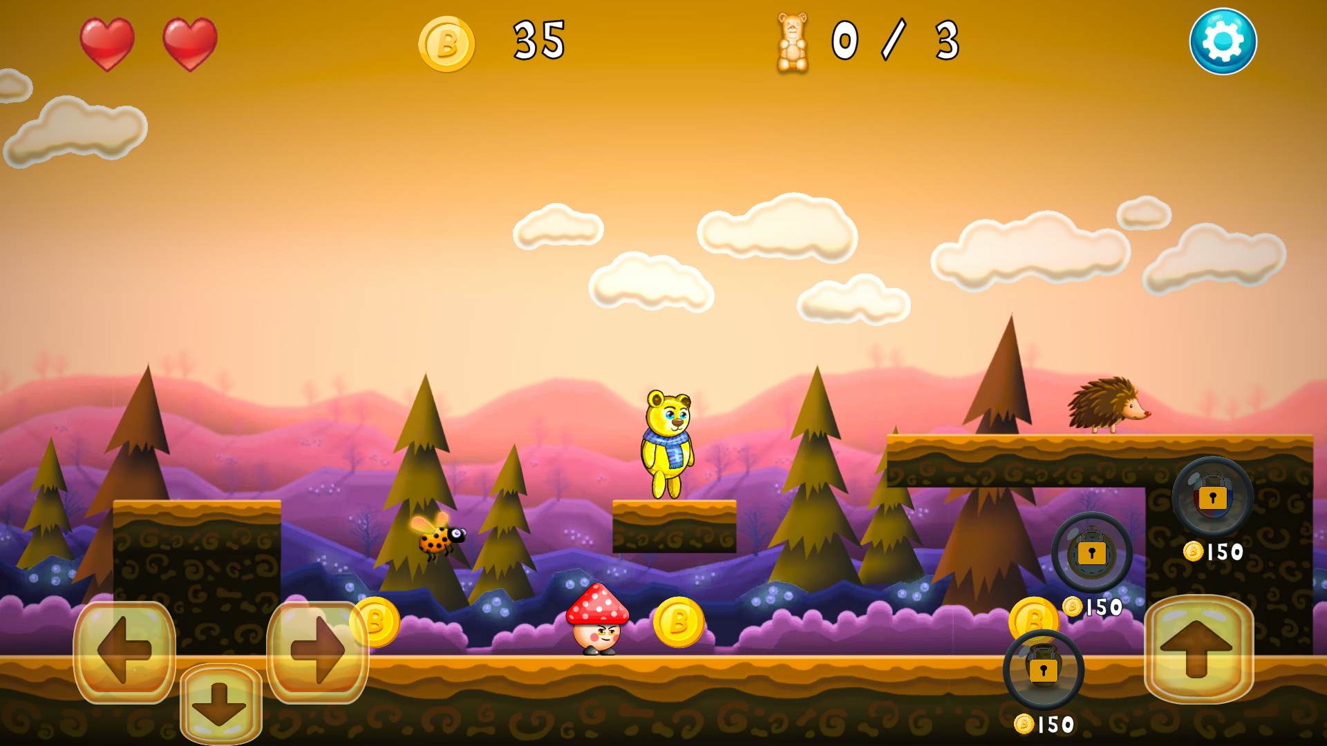 Gummy Bear Rescue - Level Spring